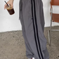 Oversized Joggers American Retro Striped Track Pants