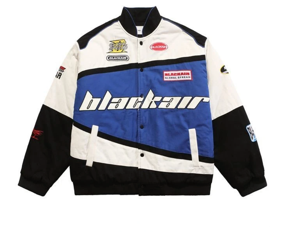 Deeptown Vintage Oversized Racing Jacket