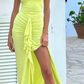 Women's Ruffle Halter Dress