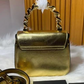 Mini Gold Retro Handbag