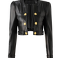 Motorbike Black Leather Jacket