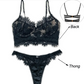 Ultra Thin Lace Underwear Set