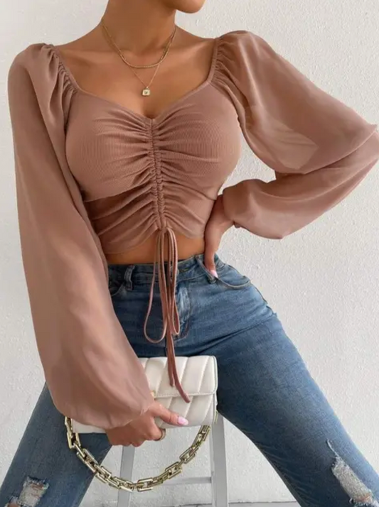 Women's Puff Sleeve Top